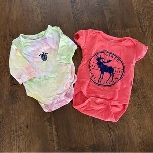 Colorful Baby Onesies Set